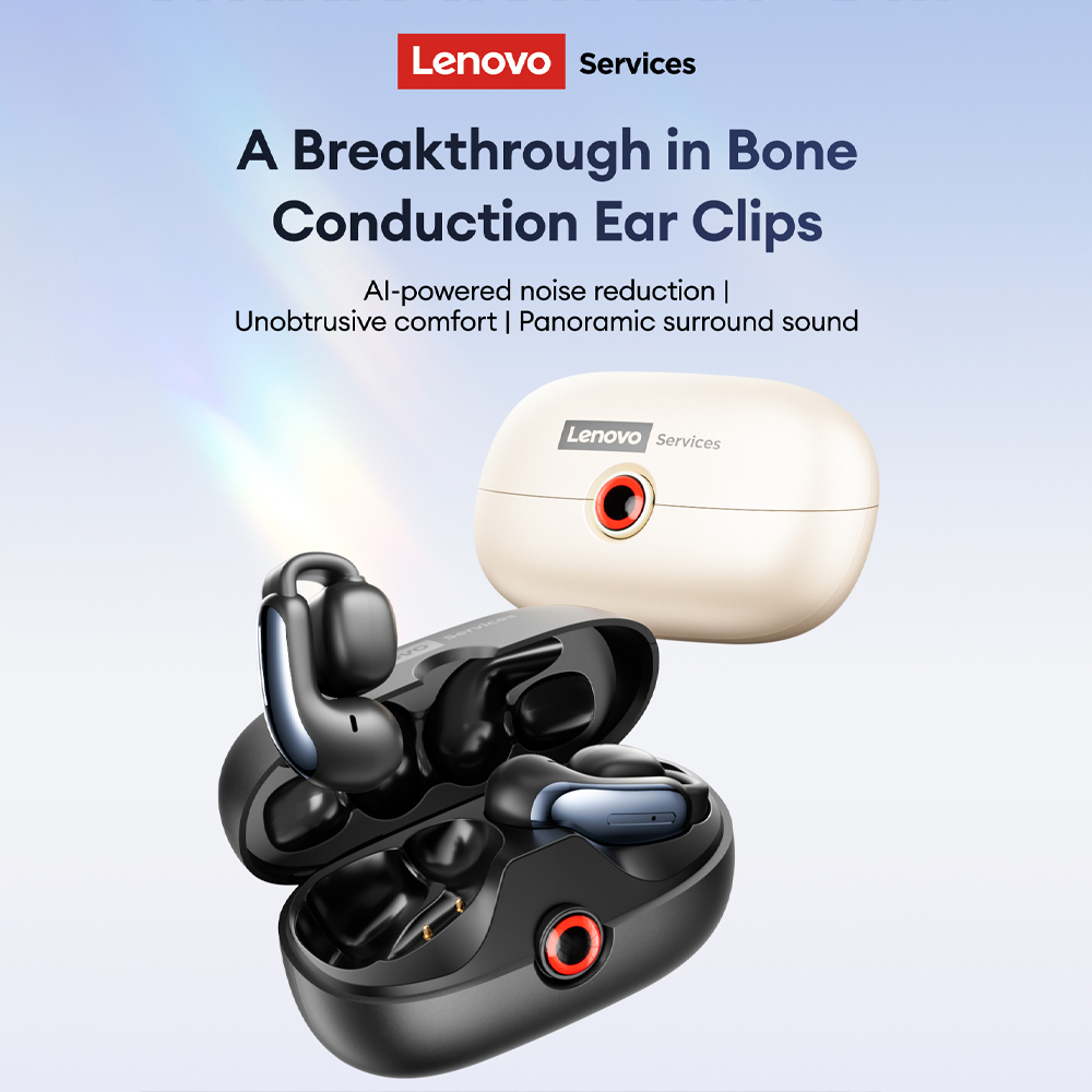 Outdoor Sport Is - Lenovo LES-108 Conduzione ossea TWS Clip