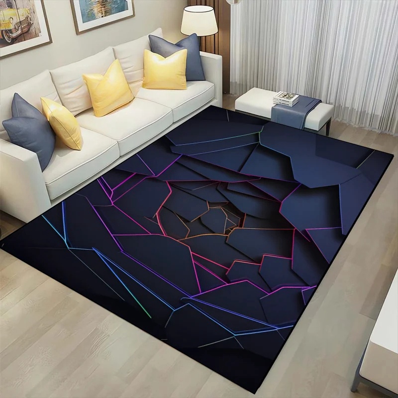 Outdoor Sport Live - Tappeto geometrico 3D Tappeti con luci