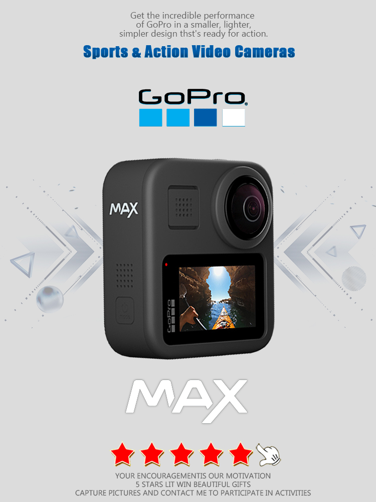 Outdoor Sport Live - GoPro MAX 360 Action Camera con