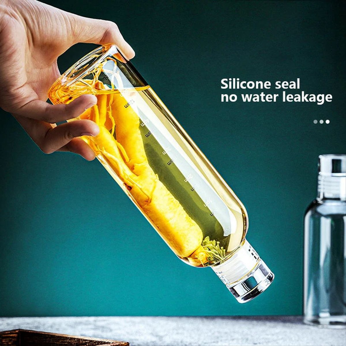 Outdoor Sport Glass Water Bottle - Okay Bottiglia d'acqua sportiva in vetro
