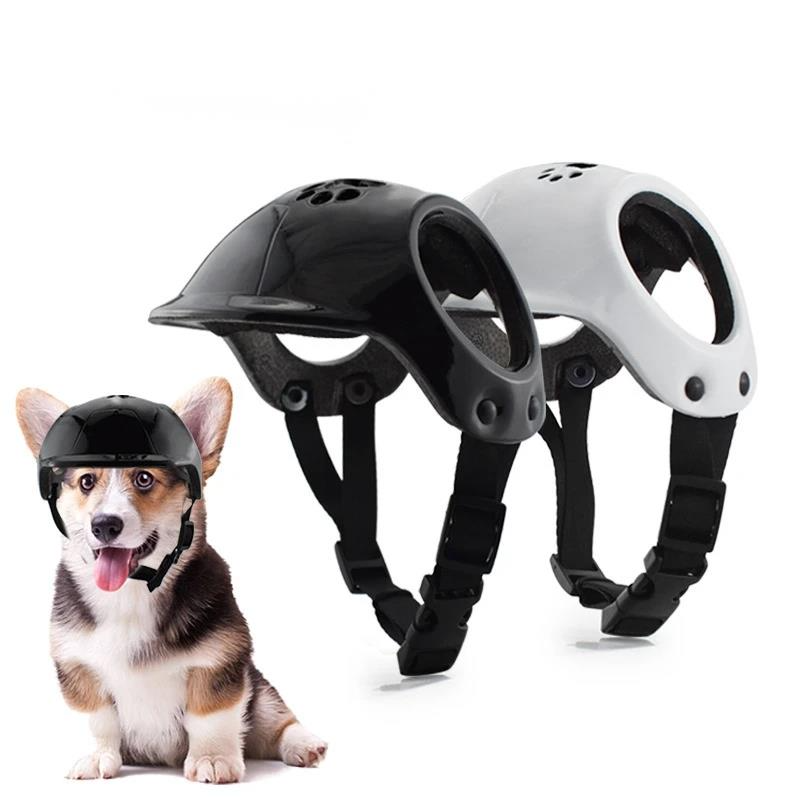 Outdoor Sport Using A Bike - Casco da moto rosa per animali