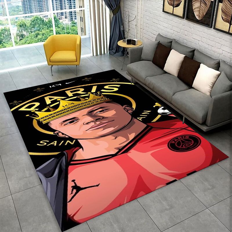 Outdoor Sport Live - Tappeto antiscivolo Football M-Mbappe Sport Star