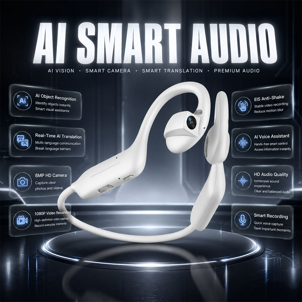 Outdoor Sport Is - NUOVI Auricolari Bluetooth 1080P UHD con