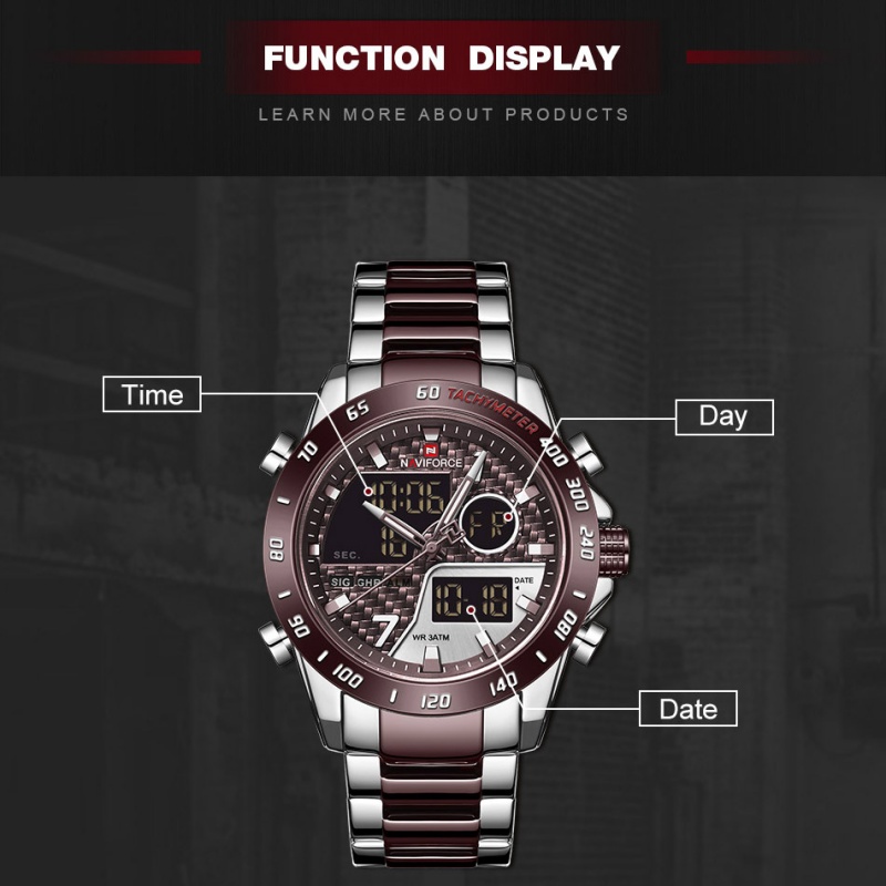 NAVIFORCE Orologio Analogico-D - Outdoor Sport Watch recensione e prezzo