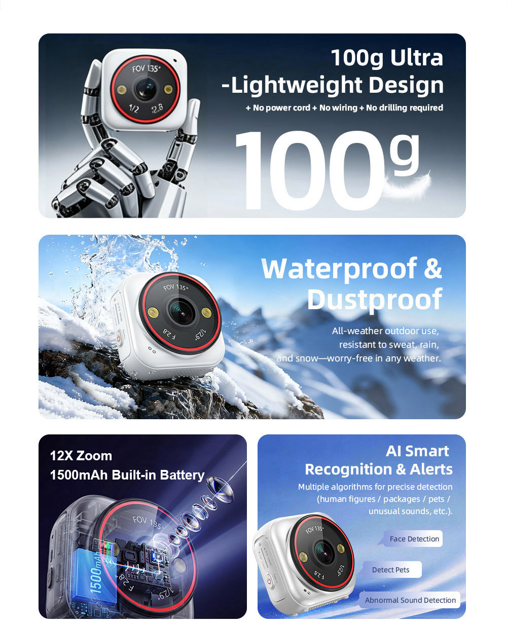 LS VISION Telecamera Mini Live - Outdoor Sport Live recensione e prezzo